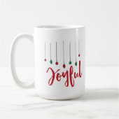 Tasse joyeuse d'ornement (Gauche)