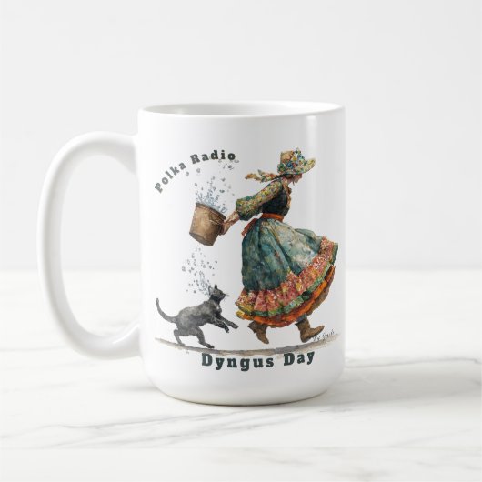 Tasse Joyeuse Fête de Dyngus (Gauche)