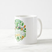 Tasse Joyeuse Saint-Patrick – Café Chanceux Shamro (Devant droit)