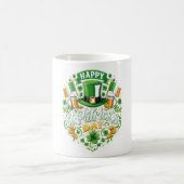 Tasse Joyeuse Saint-Patrick – Café Chanceux Shamro (Centre)
