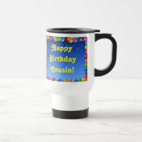 Tasse Joyeux Anniversaire Cousin