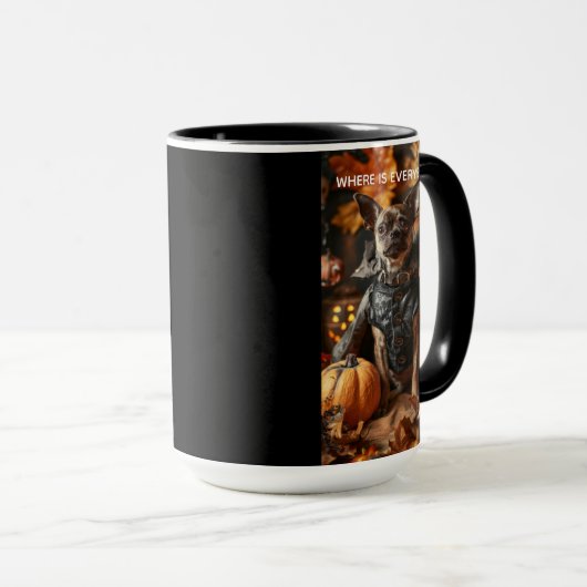 Tasse Joyeux howl-o-ween (Devant droit)
