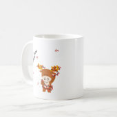 Tasse joyeux Noël Gazelle (Devant gauche)