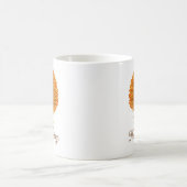 Tasse Joyeux Thanksgiving Arbre Automnal Cozy (Centre)