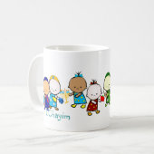 Tasse juive de bébés de vacances (Devant gauche)