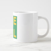 Tasse Jumbo blanche Design NOEL (Droite)