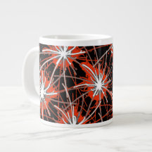 Tasse Jumbo Crimson Starburst