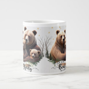Tasse Jumbo Famille Ours Forte Premium - Deux Ours