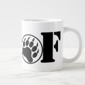 Tasse Jumbo WOOF (20oz) (Droite)