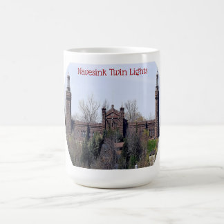 Tasse jumelle de phare de lumières de Navesink