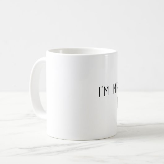 Tasse junior superbe de "M. Simple" (Devant gauche)