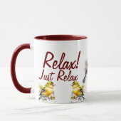 Tasse Just Relax/Oiseau (Gauche)