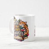 Tasse Juste Un Chapitre De Plus | Chat Amateur De (Devant gauche)
