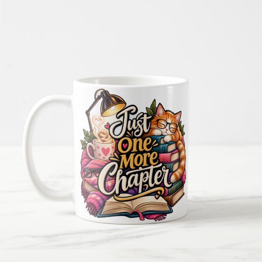 Tasse Juste Un Chapitre De Plus | Chat Amateur De (Gauche)