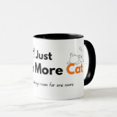 Tasse Juste Un Chat De Plus | Cadeau de Chat Migno (Devant droit)