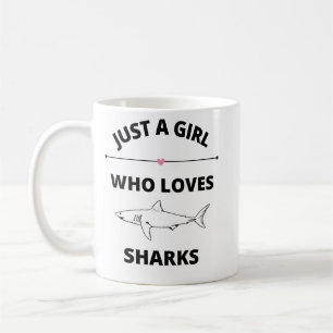 Tasse Juste Une Fille Qui Aime Les Requins