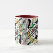 Tasse Kandinsky-inspirée (Centre)
