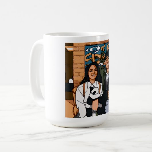 Tasse Kartoonify (Devant gauche)