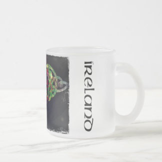 Tasse, keltischer Knoten, Irland, bunt Matglas Koffiemok
