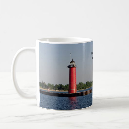 Tasse Kenosha North Pierhead Light (Gauche)