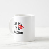 Tasse Kiss Me Im A Sysadmin (Devant gauche)