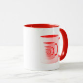 Tasse Kitschen Fatty 5th Dimension Logo Cantine Ro (Devant droit)