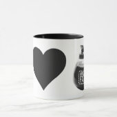 Tasse Kitschen Fatty Coffee Lover Slick Noir (Centre)