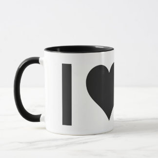 Tasse Kitschen Fatty Coffee Lover Slick Noir