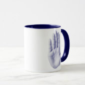 Tasse Kitschen Fatty NO! Deli Bleu (Devant droit)