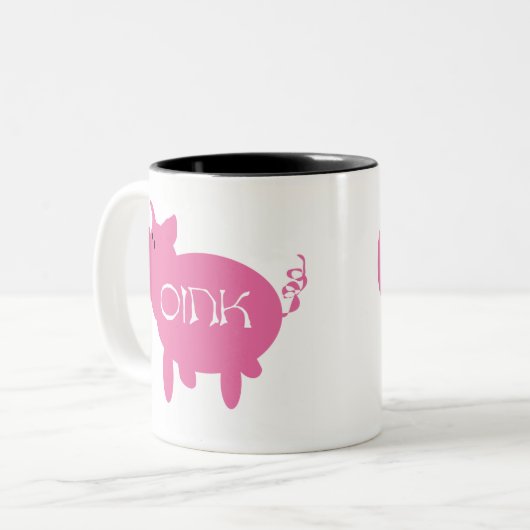 Tasse krouik-krouik rose de porc (Devant gauche)