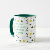 Tasse La beauté de la pureté (Devant gauche)