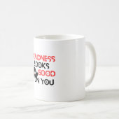 Tasse « La gentillesse vous va bien » (Devant droit)