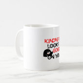 Tasse « La gentillesse vous va bien » (Devant gauche)
