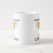 Tasse La plus grande maman du chat du monde (Devant)