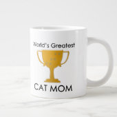 Tasse La plus grande maman du chat du monde (Droite)