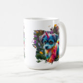 Tasse « La vie arrive, le café aide » (Devant droit)
