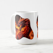 Tasse « La vie arrive, le café aide » (Devant gauche)