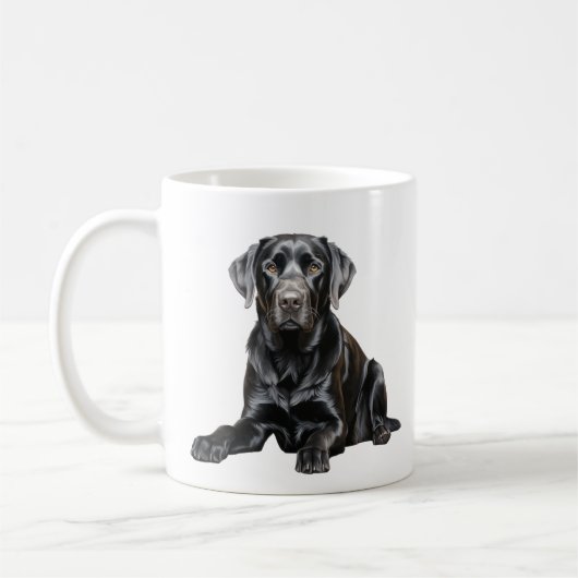 Tasse Labrador Noir (Gauche)