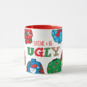Tasse laide de Noël de chandail (Centre)
