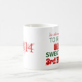 Tasse laide de prix de gagnant de chandail (Centre)