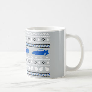 Tasse laide de voiture de Turbo de Noël