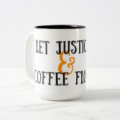 tasse laissez de justice et de café écoulement (Devant gauche)