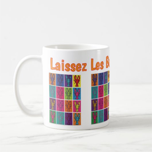 Tasse « Laissez les bons temps rouler ! » (Gauche)