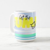 Tasse Laissez l'été briller (Devant gauche)