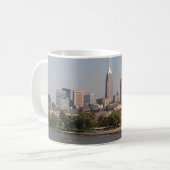Tasse Lakefront Cleveland Ohio (Café) (Devant gauche)