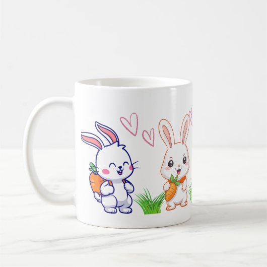 Tasse Lapin Mignon (Gauche)