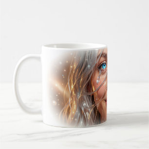 Tasse Larmes de force et de grâce illuminées par u