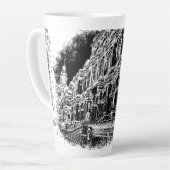 Tasse latte, (Angle gauche)