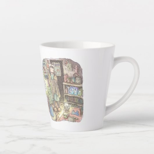 TASSE LATTE さやしごじ (Droite)