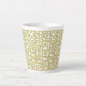 TASSE LATTE ハングル金色 (Devant)